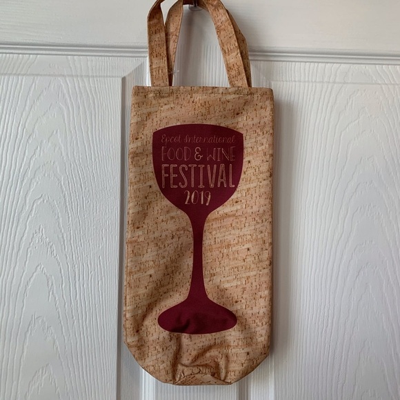 Disney Handbags - Disney Food & Wine Festival Wine Bag